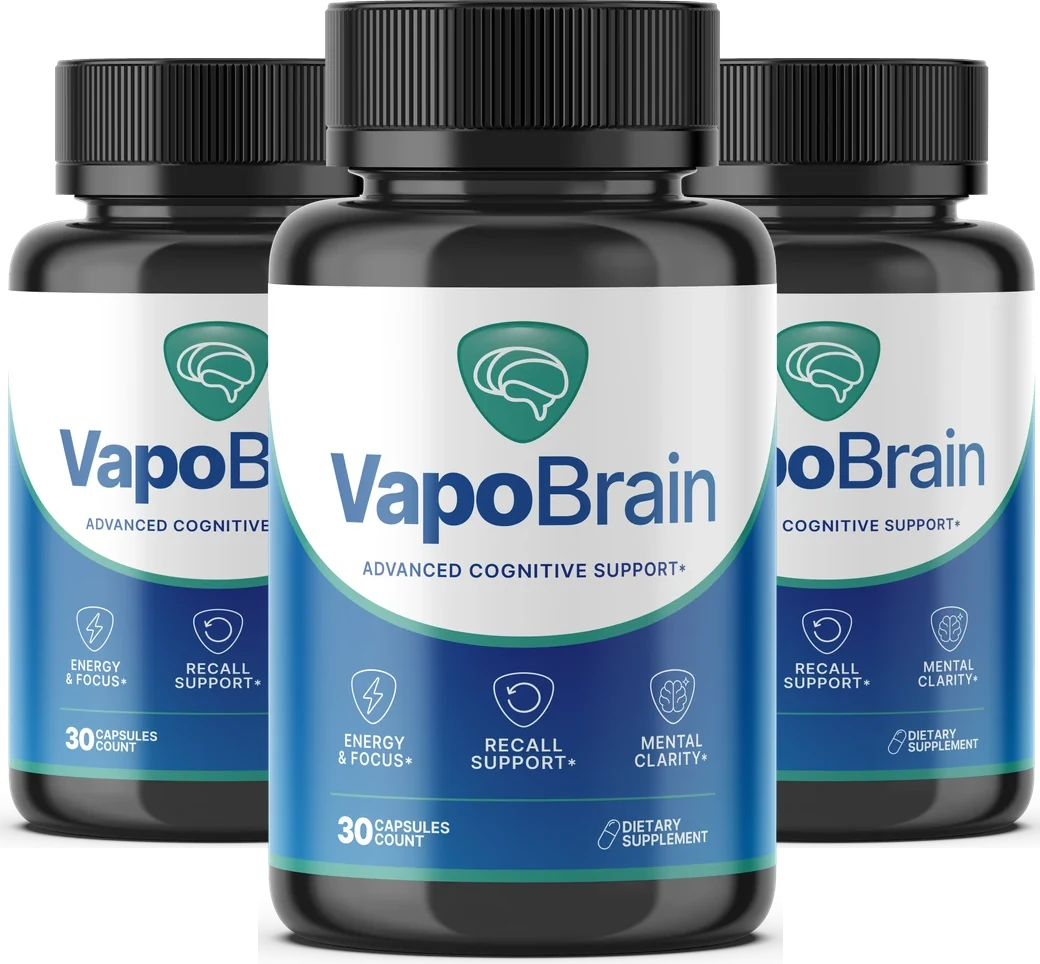VapoBrain 3 bottle package